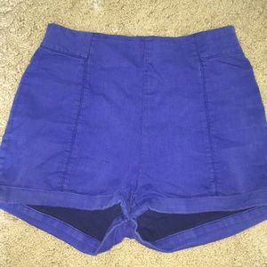 Urban Outfitter Royal Blue Shorts